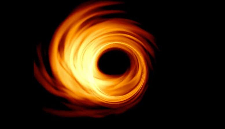 نحوه ی تشکیل تصویر سیاهچاله